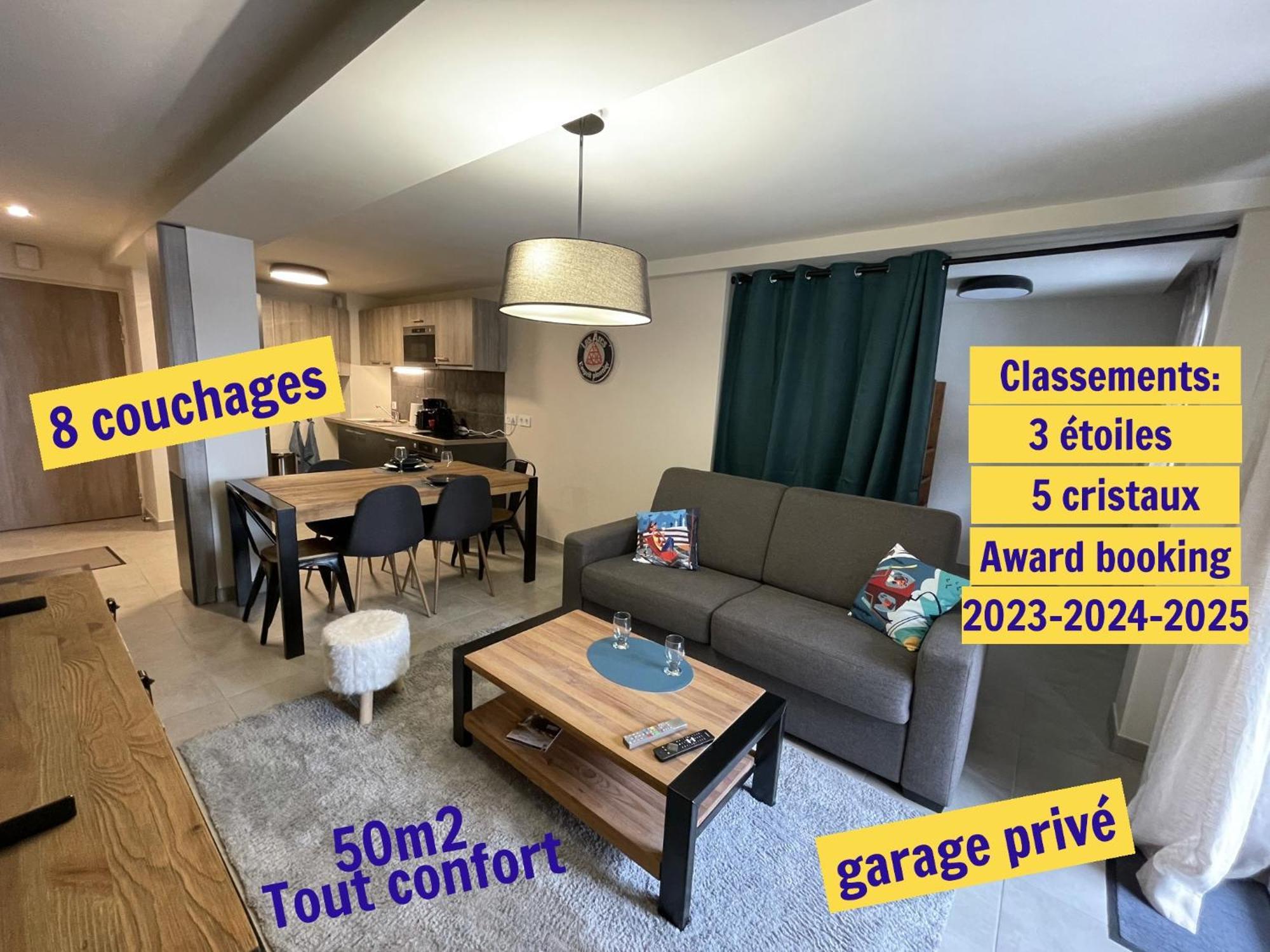 Arc 1800 Appartement 6-8 Pers,5 Cristaux, Avec Garage Les Arcs  Ngoại thất bức ảnh